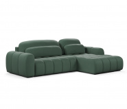 Диван угловой Браш 5 Зеленый